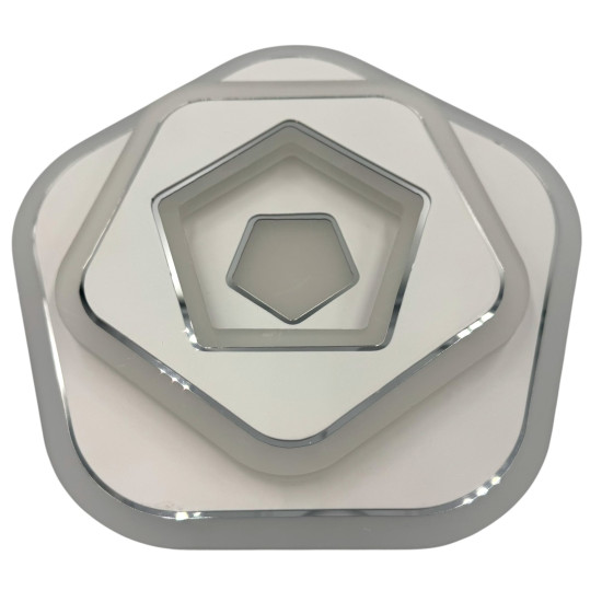 PLAFONIERA LED EUPORIE 45W 2900LM 3000K/4000K/6500K 240X55MM