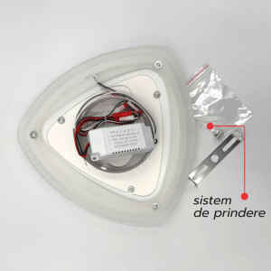 PLAFONIERA LED SPONDE 48W/3900LM 3000K/4000K/6500K 240X55MM