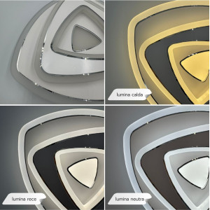 PLAFONIERA LED SPONDE 72W/5650LM 3000K/4000K/6500K 400X50MM