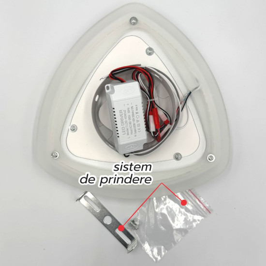 PLAFONIERA LED SPONDE 72W/5650LM 3000K/4000K/6500K 400X50MM