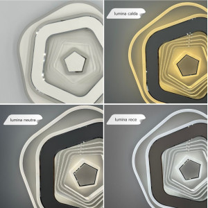 PLAFONIERA LED CRESSIDA 100W/6750LM 3000K/4000K/6500K