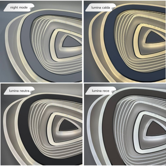 PLAFONIERA LED HALIMEDE 105W/6800LM 3000K/4000K/6500K