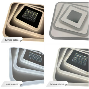 Plafoniera Led Naiad 56W/3850lm 3000k/4000k/6500k