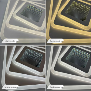 Plafoniera Led Naiad 96W/6100lm 3000k/4000k/6500k