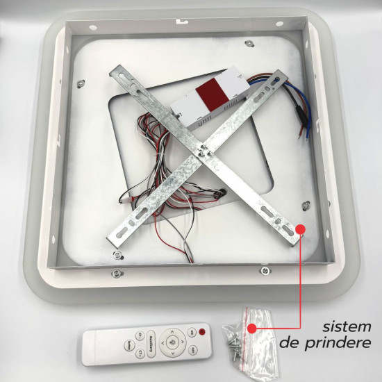 Plafoniera Led Naiad 96W/6100lm 3000k/4000k/6500k