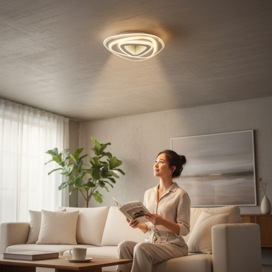 Plafoniera Led Bestla 78W/5000lm 3000k/4000k/6500k