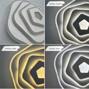 Plafoniera Led Surtur 57W/4200lm 3000k/4000k/6500k