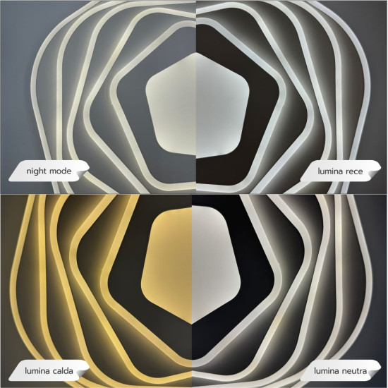 Plafoniera Led Surtur 125W/8550lm 3000k/4000k/6500k