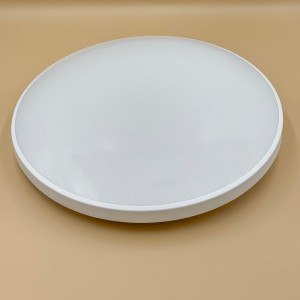 Plafoniera led ECO IP40 Rotunda Alba Fi250, 16W, 6400K, lumina rece
