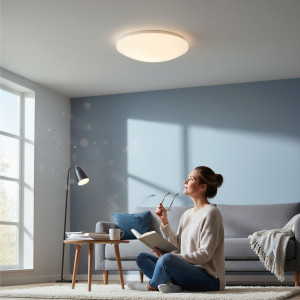 Plafoniera Led Aries rotunda  fi425 48W=450W, 4000K, lumina neutra