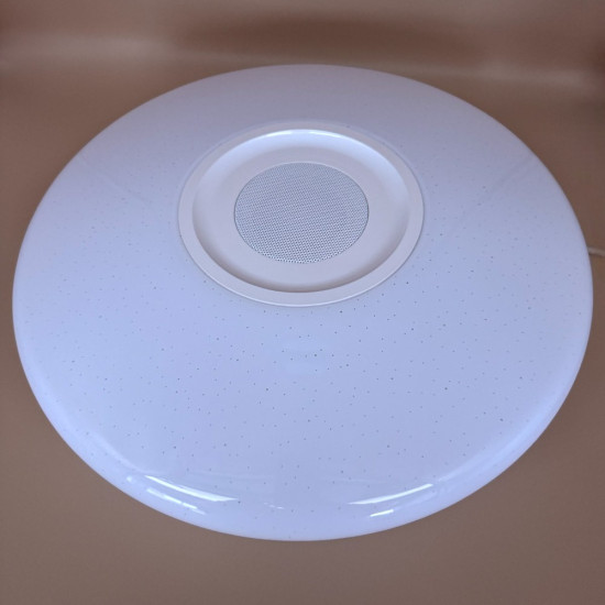 Plafoniera LED SMART cu muzica, Ø390, 24W, RGB+W