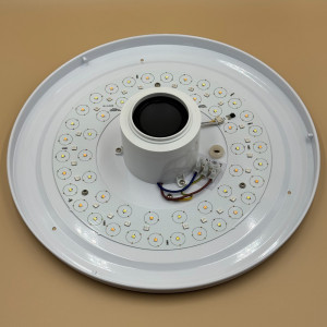 Plafoniera LED SMART cu muzica, Ø390, 24W, RGB+W