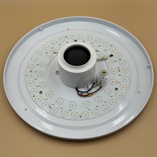 Plafoniera LED SMART cu muzica, Ø390, 24W, RGB+W