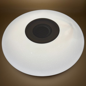 Plafoniera LED SMART cu muzica, Ø390, 24W, RGB+W