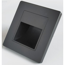 SPOT LED PERETE GRI 1W 3000K IP20 86*90*30MM