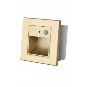 SPOT LED PERETE CU SENZOR AURIU 1W 3000K IP20 86*90*30MM