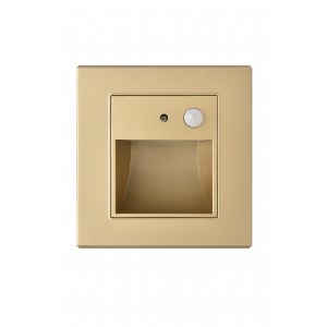 SPOT LED PERETE CU SENZOR AURIU 1W 3000K IP20 86*90*30MM