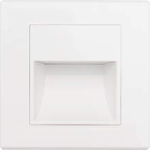 SPOT LED PERETE ALB 1W 3000K IP20 86*90*30MM