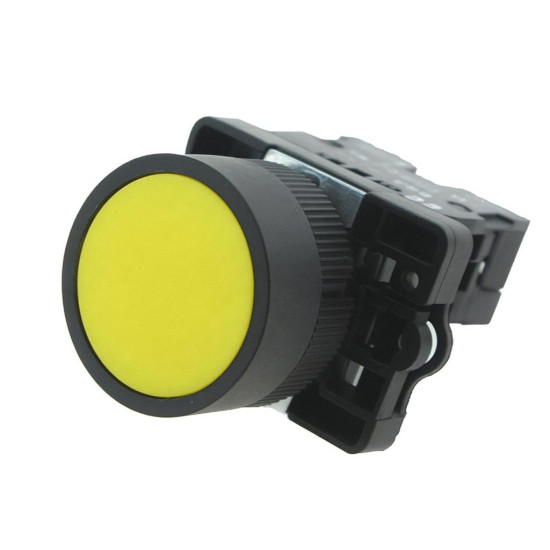 BUTON COMANDA INCASTRAT-GALBEN