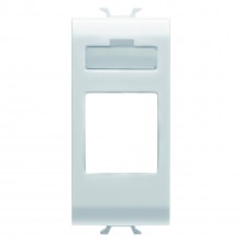 Masca conector RJ45  Alb 1modul Gewiss Chorus - GW10431