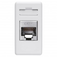 Priza date RJ45 CAT6E (FTP) Gewiss GW20686, alb - 1 modul