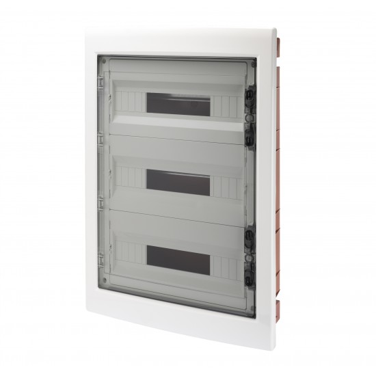 Tablou sigurante incastrat 54module Gewiss cu bareta inclusa - GW40610BD - Imagine