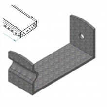 Clema prindere capac jgheab H60