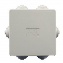 Doza de legatura, patrata Gewiss GW44003  - 80x80x40 mm - montaj aparent