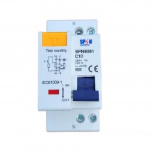 Siguranta automata diferentiala RCBO 1P+N 10A 30mA