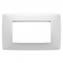 Rama ornament 4module Gewiss ONE Chorus Alb lucios - GW16104TB