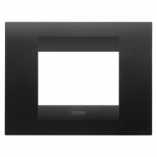 Rama ornament 3module Gewiss GEO Chorus Negru mat - GW16403VN