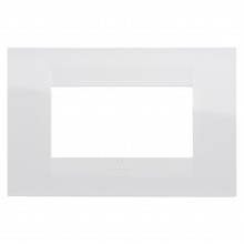 Rama ornament 4module Gewiss GEO Chorus Alb lucios - GW16404TB