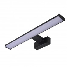 Corp LED baie negru ,12w, 4000K, lumina neutra, lumina neutra, cu protectie IP44, 600mm