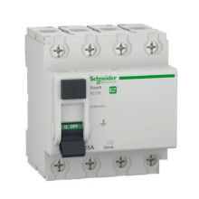 Easy9 Intreruptor diferential 4P AC 30 mA 25A
