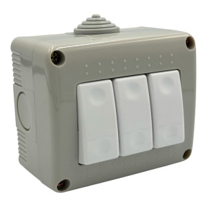 Mod Intrerupator Triplu Fara Capac AG IP20