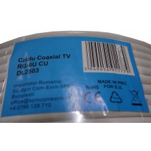 Cablu Coaxial Rg6 Cupru DL2503