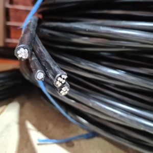 Cablu torsadat pentru bransament aerian TYIR  3x25+16 (tambur)