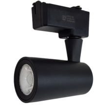 Spot Sina Negru 12W=120W,  6000K, lumina rece, negru