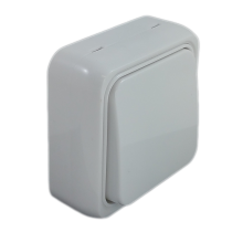 Intrerupator Mini Alb - montaj aparent