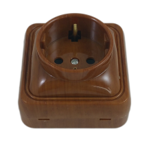 Priza Simpla Mini Mahon - montaj aparent