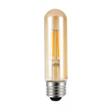 Bec LED Filament Amber E27/4W/480LM/2500K T30x126 