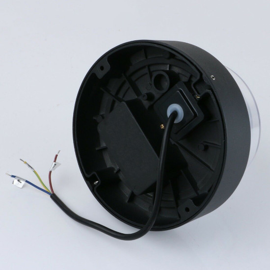 Aplica LED de exterior, Ø160mm, 12W=75W, 3000K, lumina calda, 1080Lm, IP65