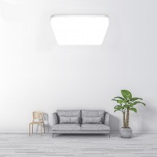 Plafoniera LED Slim Milky 32W=280W, 370x370 mm, 6500K, lumina rece Plafoniera LED Slim Milky 32W=280W, 370x370 mm, 6500K, lumina rece