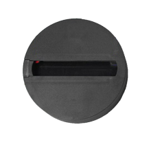 Baza rotunda pentru spot LED T3, negru