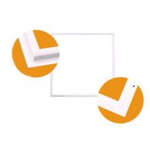 Panou Led 595X595 Tip Rama, 40W, 6400K, lumina rece