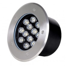 Spot LED pardoseala 12W=60W, Ø180mm, 6400K, lumina rece