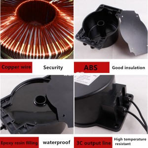 DRIVER 105W 12V AC IP68 180x133x65mm