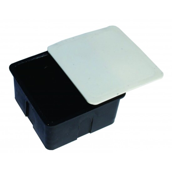 Doza de legatura, patrata montaj sub tencuiala - 100x100 mm