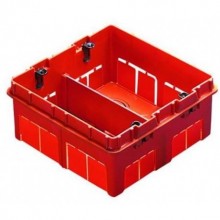 Doza aparat patrata Gewiss, 8 module GW24237 - montaj sub tencuiala