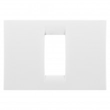 Rama Virna Gewiss GW22101, alb - 1 modul